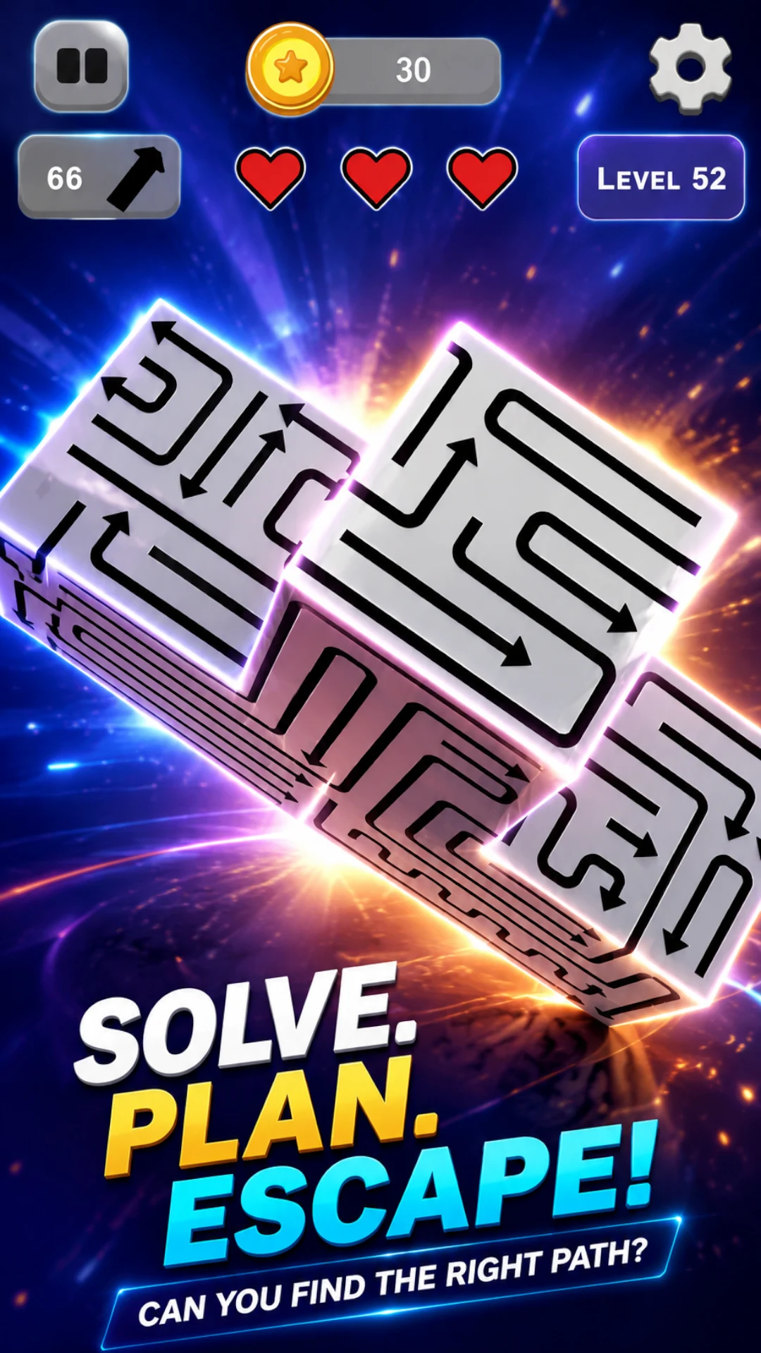 3D Arrows Escape Puzzle screenshot