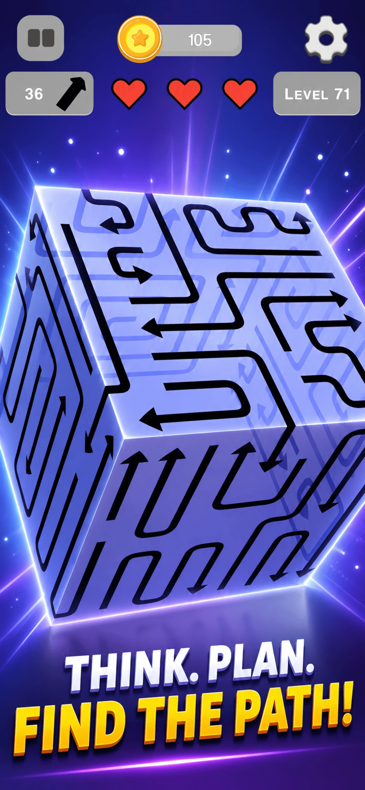 3D Arrows Escape Puzzle screenshot