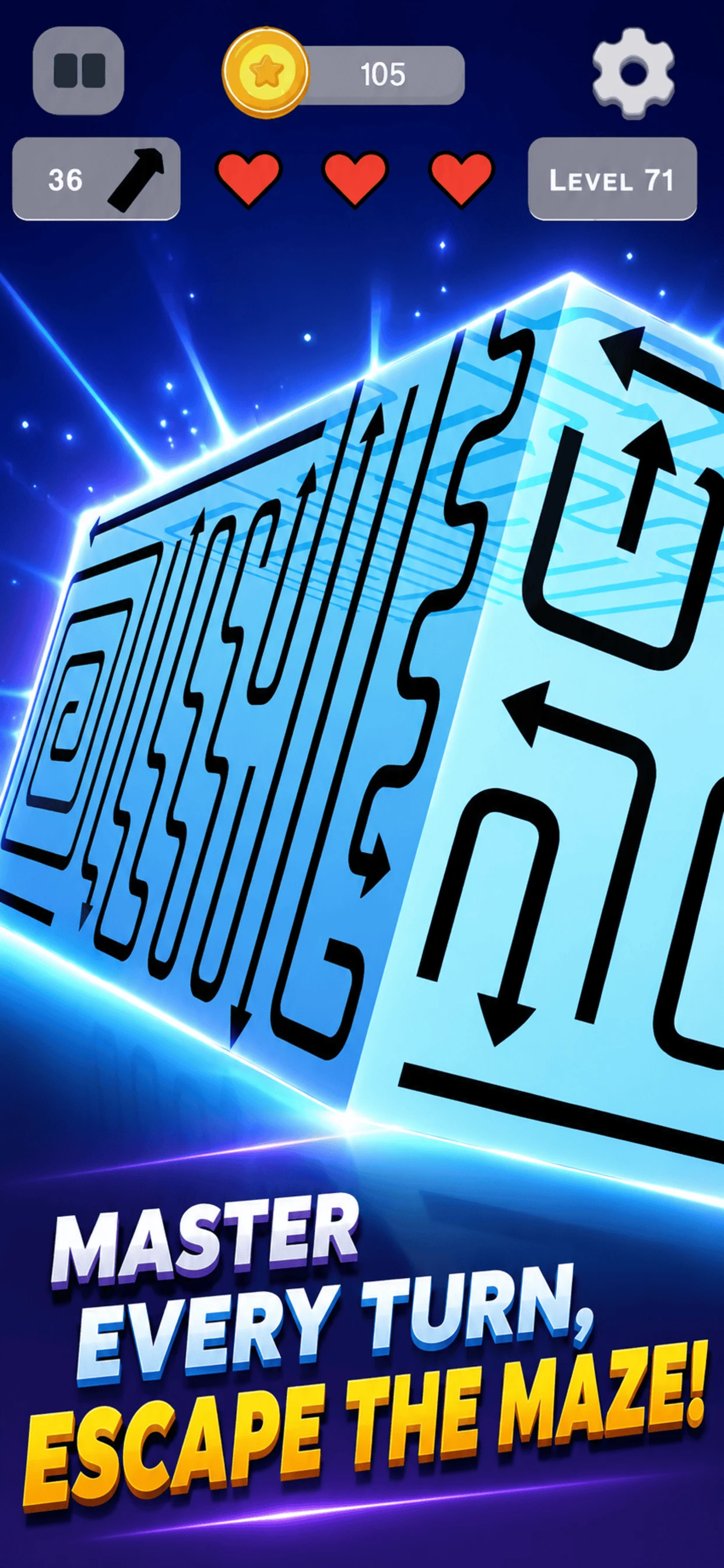 3D Arrows Escape Puzzle screenshot